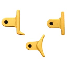 Timney Triggers Calvin Elite Custom AR/Remington 700 Gold Shoe Kit w/Heeled, Curved, & Straight Trigger Shoes CE-4