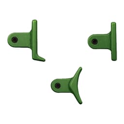 Timney Triggers Calvin Elite Custom AR/Remington 700 Green Shoe Kit w/Heeled, Curved, & Straight Trigger Shoes CE-5