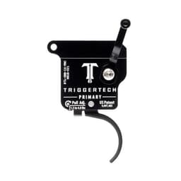TriggerTech Rem 700 Factory LH Primary Curved Blk/Blk Single Stage Trigger R7L-SBB-14-TBC