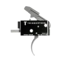 TriggerTech AR15 Combat Curved SS/Blk Two Stage Trigger AR0-TBS-55-NNC