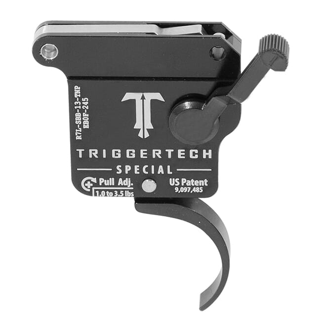 TriggerTech Rem 700 Clone LH Special Pro Clean Blk/Blk Single Stage Trigger R7L-SBB-13-TNP