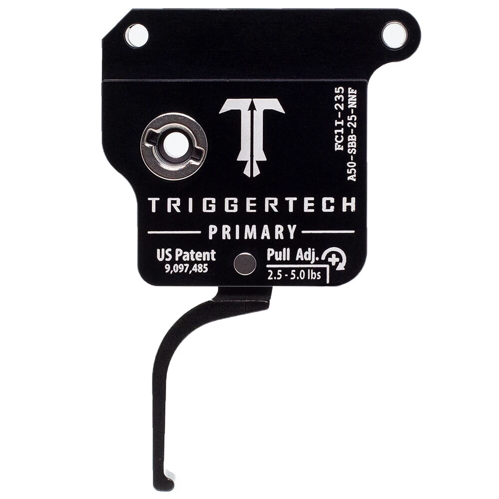 TriggerTech Armalite AR50 Single Stage Blk/Blk Primary Flat Clean 2.5-4.5 lbs Trigger A50-SBB-25-NNF
