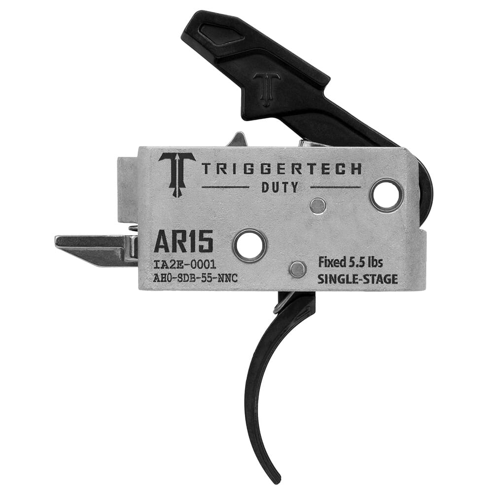 TriggerTech AR15 Single Stage Mil-Spec Black/Die-Cast 5.5lb Trigger AH0-SDB-55-NNC