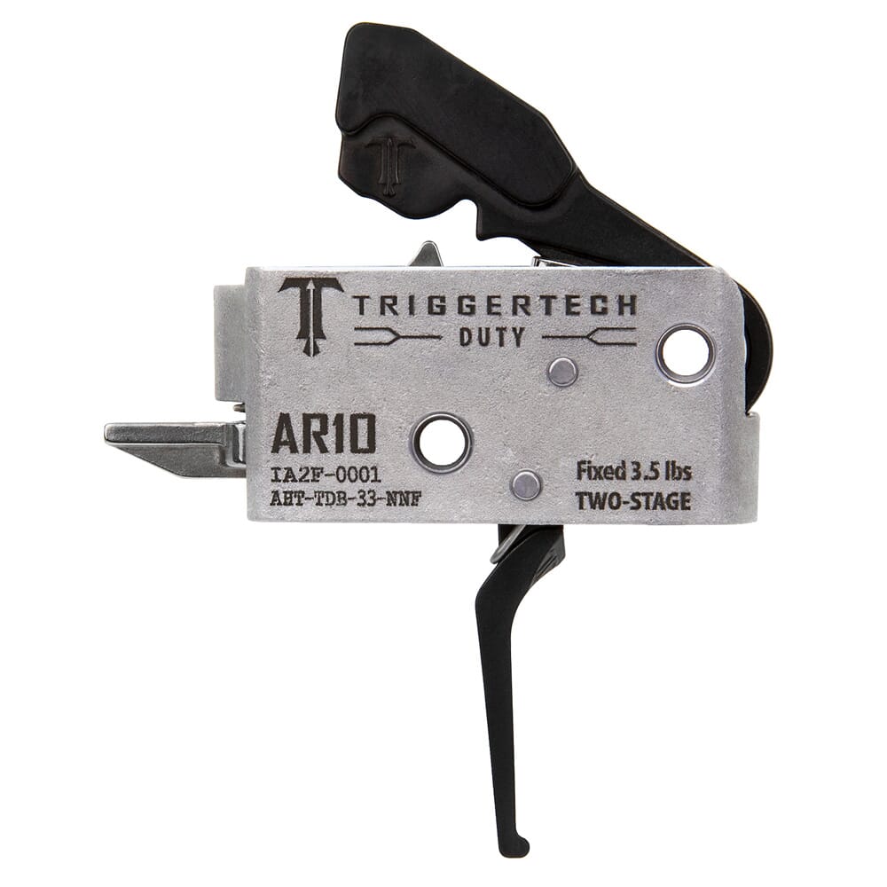 TriggerTech AR10 Two Stage Duty Black/Die-Cast 3.5lb Trigger AHT-TDB-33-NNF