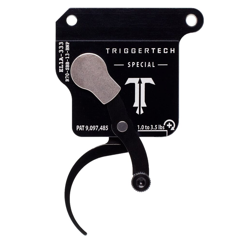 TriggerTech Rem 700 Clone Bottom Safety Single Stage Blk/Blk Special Pro Bottom Clean 1.0-3.5 lbs Trigger R70-SBB-13-BNP