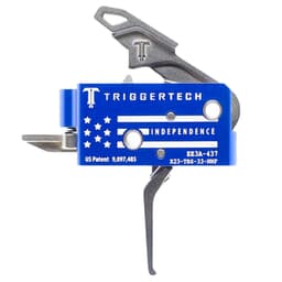 TriggerTech Special Edition Independence AR15 Competitive Flat Blue Two Stage Trigger X23-TBS-33-NNF