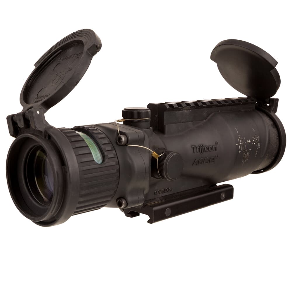 TA648MGO-M240 ACOG 6x48 Machine Gun Optic Dual Illum Green Horseshoe/Dot 7.62mm Ballistic Reticle, A TA648MGO-M240
