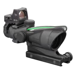 Trijicon 4x32 ACOG Dual Illum Green Crosshair .223 Reticle w/Colt Knob Mount - LED 3.25 MOA Red Dot RMR Type 2 TA31-C-100552