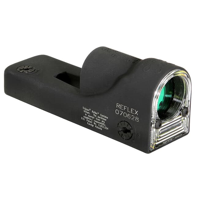 Trijicon 1x24 Reflex, Amber 6.5 MOA Dot Reticle, Reflex Base (without Mount) 800000