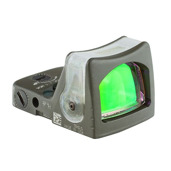 Trijicon RMR Dual Illuminated ODG Amber Triangle Sight RM08-C-700257