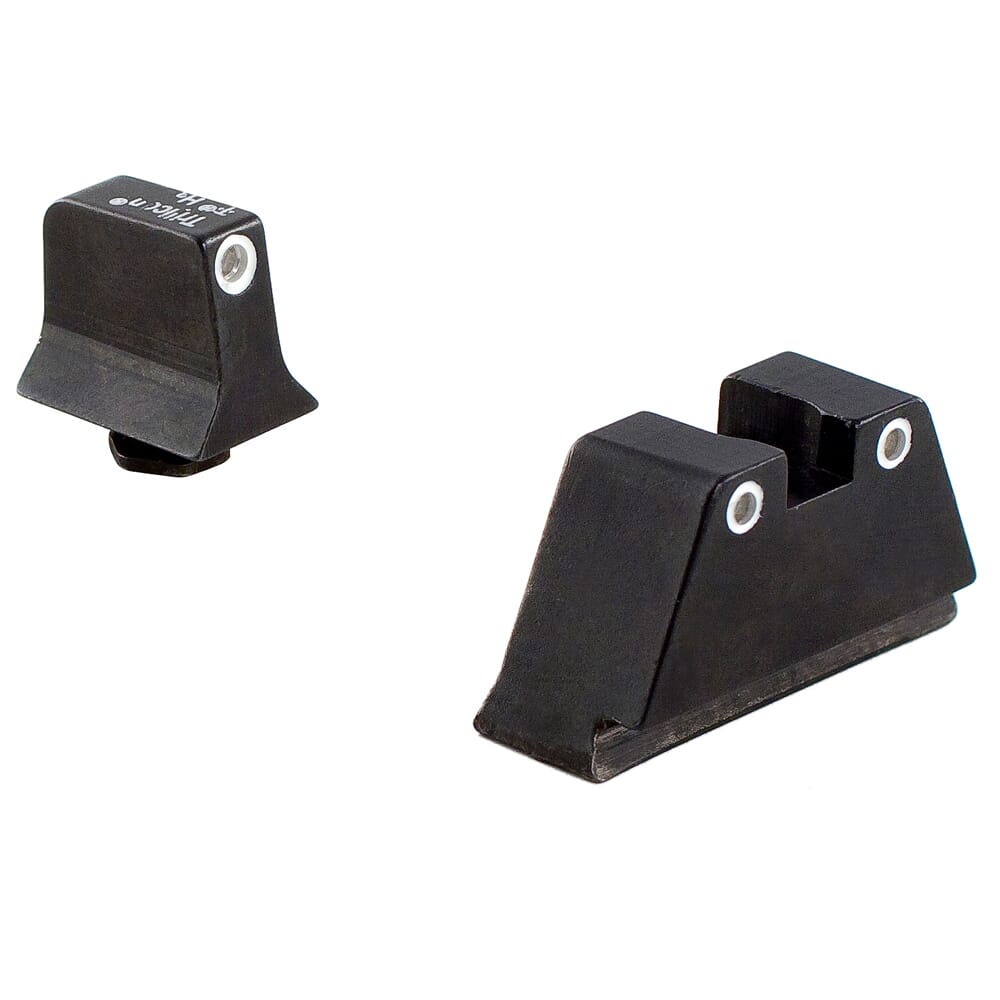 Trijicon Bright & Tough Night Sight Suppressor Set White front/White rear with Green Lamps for Glock® Models 20, 21, 29, 30, and 41 (including S and SF variants) GL204-C-600689 600689