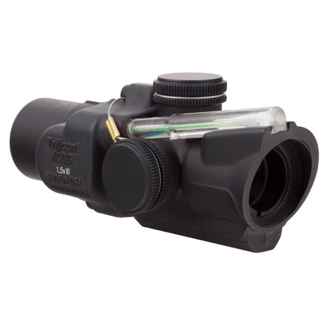 Trijicon 1.5x16S Compact ACOG Low Illum Green Ring & 2 MOA 400243
