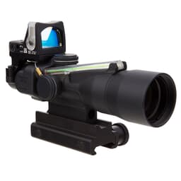 Trijicon 3x30 Compact ACOG Scope Dual Illum Green Chevron