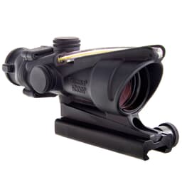 Trijicon ACOG 4x32 Scope, Dual Illuminated Amber Crosshair 300 BLK Reticle w/ TA51 Mount 100412