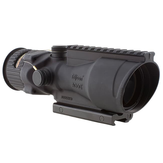 Trijicon TA648-308A ACOG 6x48 Dual Illum Amber Chevron 308 Ballistic Reticle w/ TA75 mount - Trijicon ACOG
