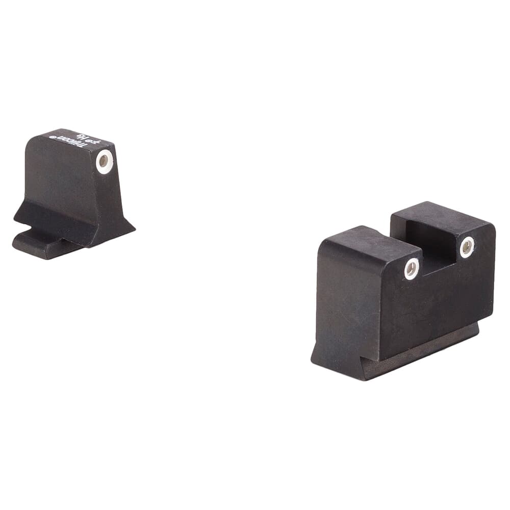 Trijicon Bright & Tough Night Sight Suppressor Set w/White Front/White Rear & Green Lamps - for FN 509 FN204-C-600996