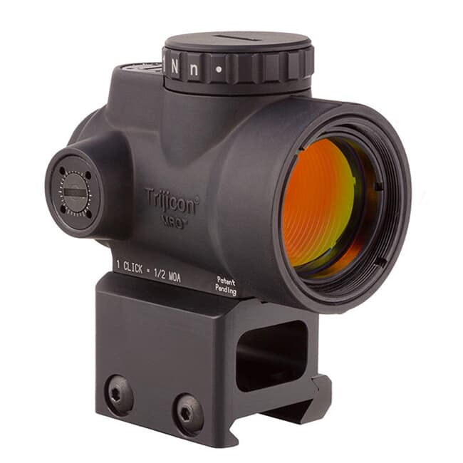 Trijicon 1x25 MRO 2.0 MOA Adj Red Dot AC32069 Mount MRO-C-2200006