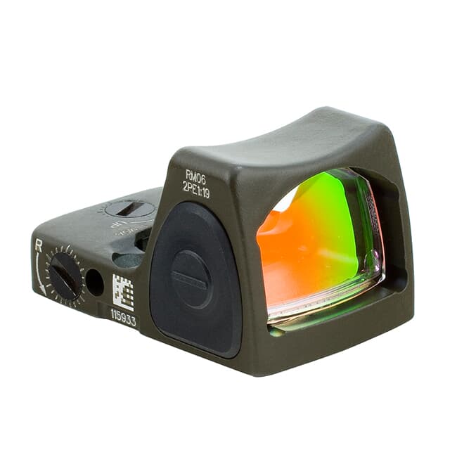 Trijicon 3.25 Adj Red RMR Type 2 - CK ODG RM06-C-700695