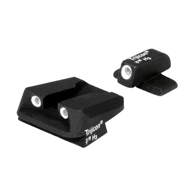Trijicon Bright & Tough Night Sight Set; #8 Front Novak Rear for Sig Sauer SG05 600473