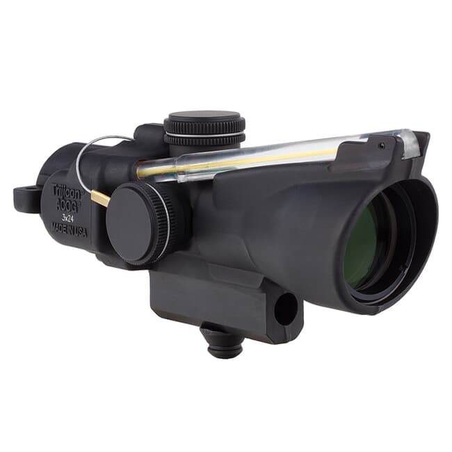 Trijicon 3x24 Compact ACOG Illum Amber Horseshoe Ballistic 400227