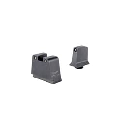 Trijicon Bright & Tough 3-Dot Black/Black Tritium Night Sight Suppressor Set for Slim Frame Glock Models 601141
