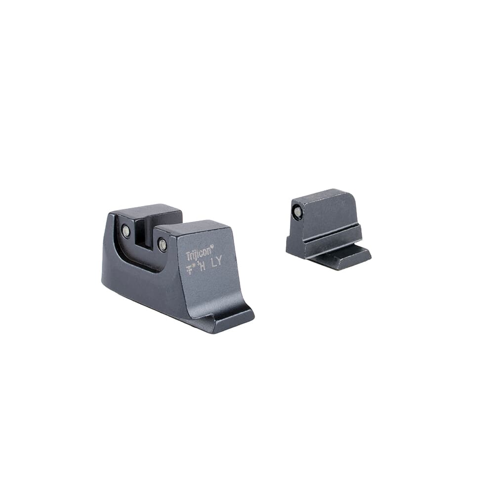Trijicon Bright &amp; Tough 3-Dot Black/Black Tritium Night Sight Suppressor Set for M&amp;P C.O.R.E 601150