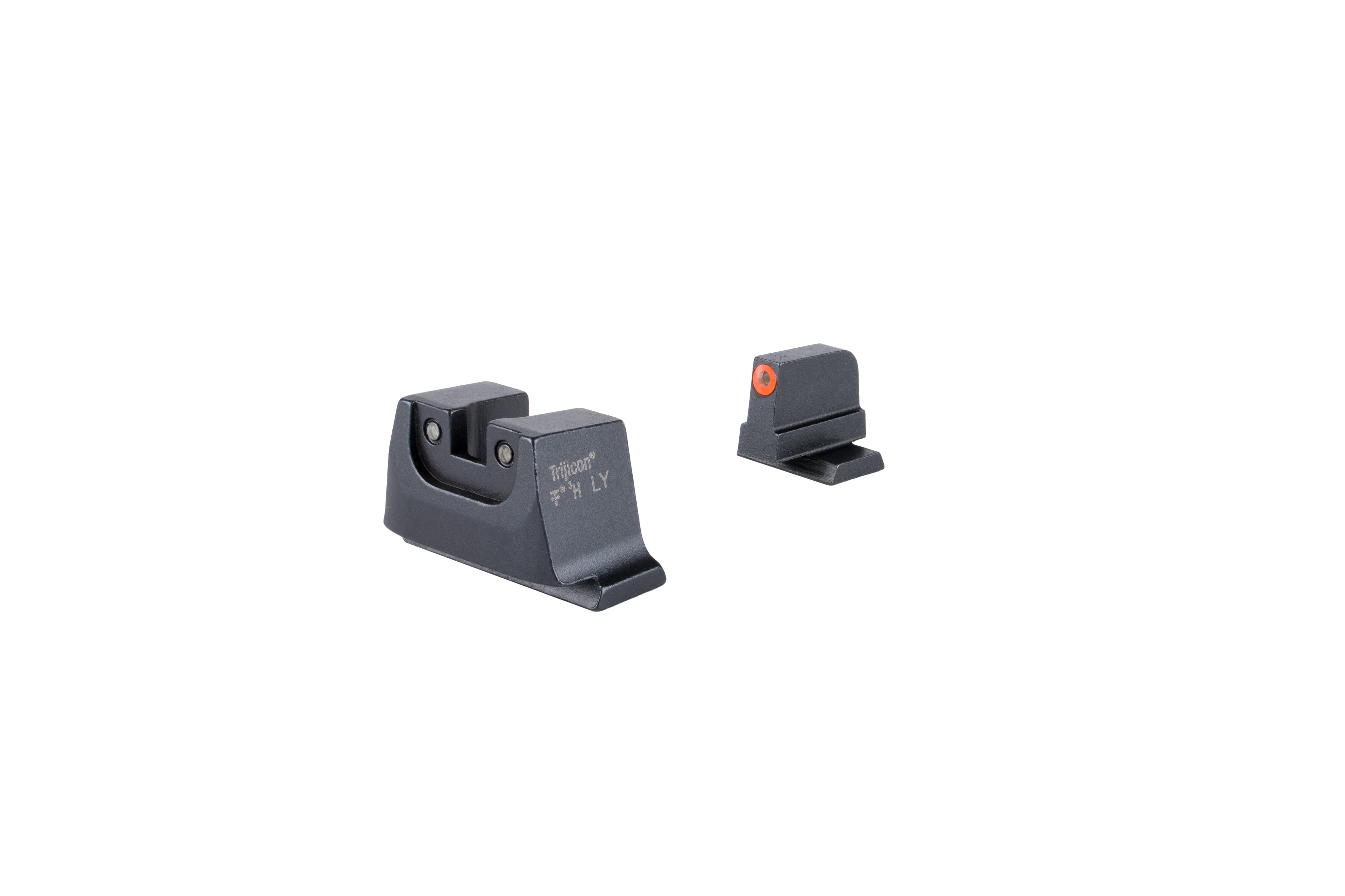 Trijicon Bright & Tough 3-Dot Orange/Black Tritium Night Sight Suppressor Set for M&P C.O.R.E 601148