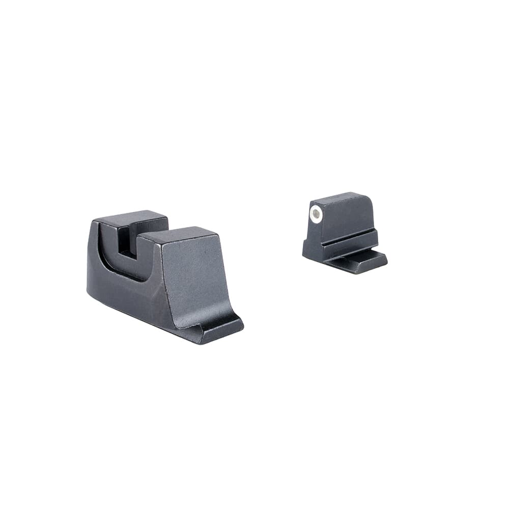 Trijicon Bright &amp; Tough 3-Dot Tritium/White Front/Metal Rear Night Sight Suppressor Set for M&amp;P C.O.R.E 601154