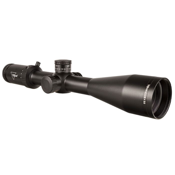 Trijicon Credo HX 4-16x50 SFP w/ Red MOA Center Dot, 30mm, Satin Black Riflescope 2900001