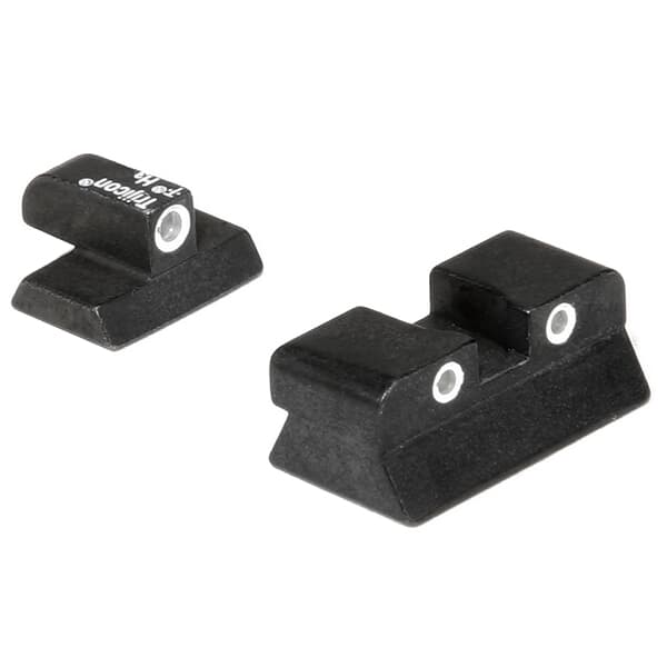 Trijicon Bright & Tough 3-Dot Green Front/Orange Rear Night Sight Set for Browning Hi-Power 600134