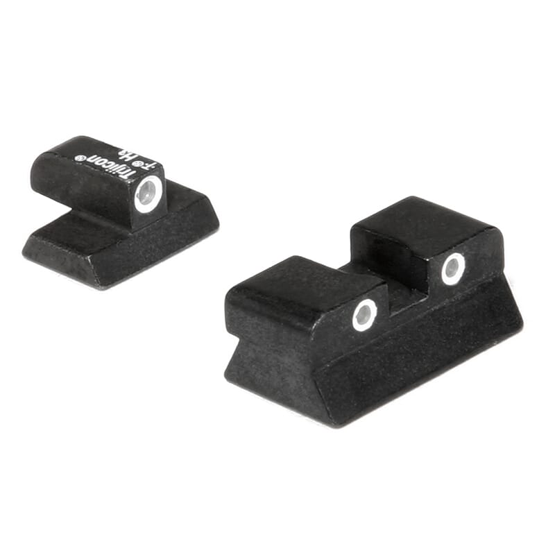 Trijicon Bright & Tough 3-Dot Green Front/Yellow Rear Night Sight Set for Browning Hi-Power 600137