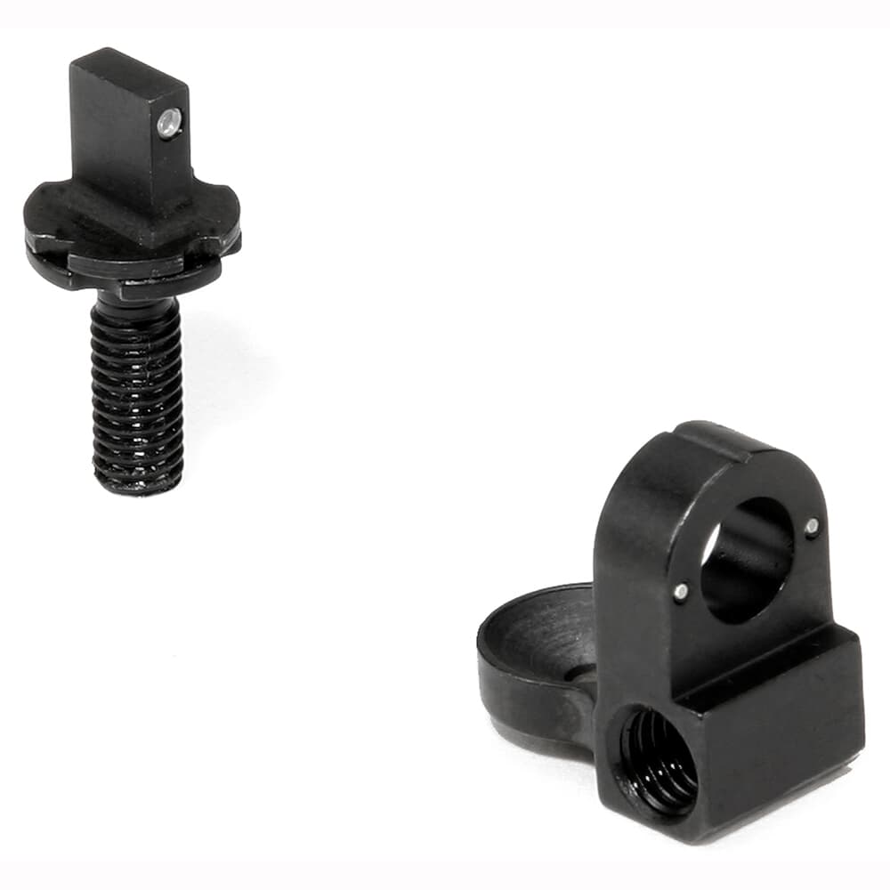 Trijicon Bright & Tough 3-Dot Night Sight Set for AR15/M16 - Orange Rear 600179