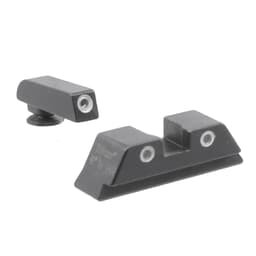 Trijicon Bright & Tough 3-Dot Green Front/Orange Rear Night Sight Set for Large Frame Glock Models 600229