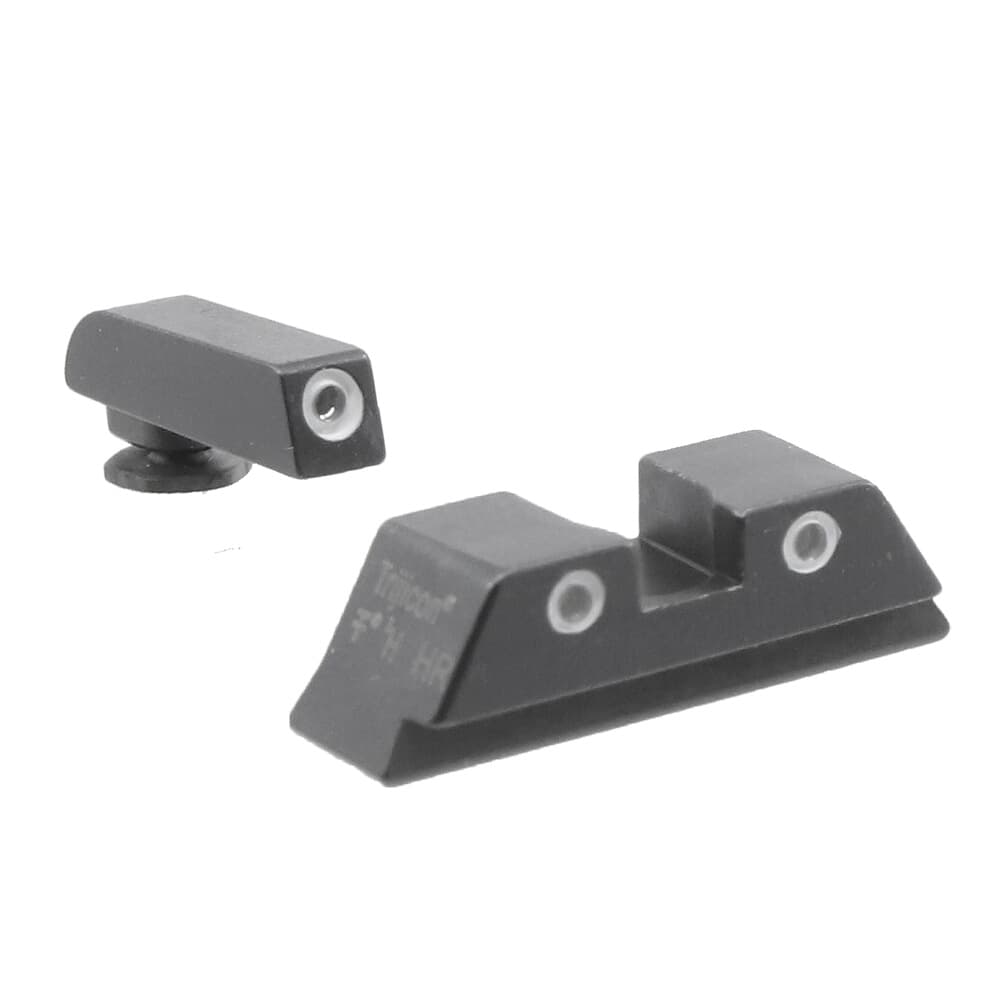 Trijicon Bright &amp; Tough 3-Dot Green Front/Orange Rear Night Sight Set for Large Frame Glock Models 600229