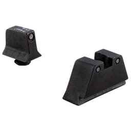 Trijicon Bright & Tough 3-Dot BLK Outline/GRN Front/ORG Rear Night Sight Suppressor Set for Standard Frame Glock Models 600662