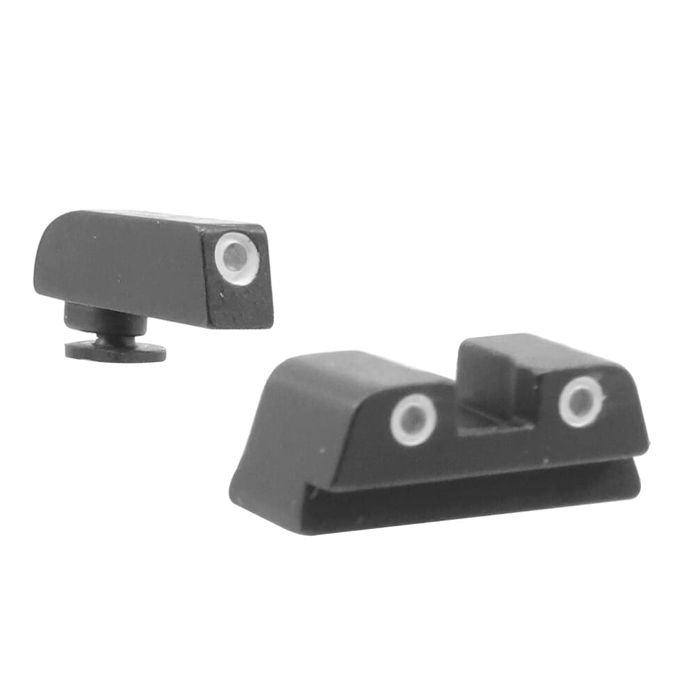Trijicon Bright & Tough 3-Dot Green Front/Orange Rear Night Sight Set for Small Frame Glock Models 600779