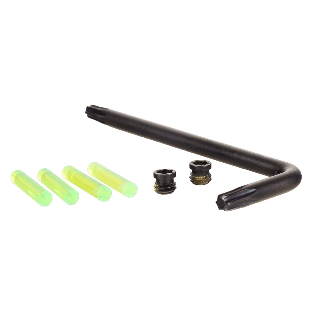Trijicon DI Night Sight Standard Replacement Kit Green Fiber w/Black Retainer AC50011