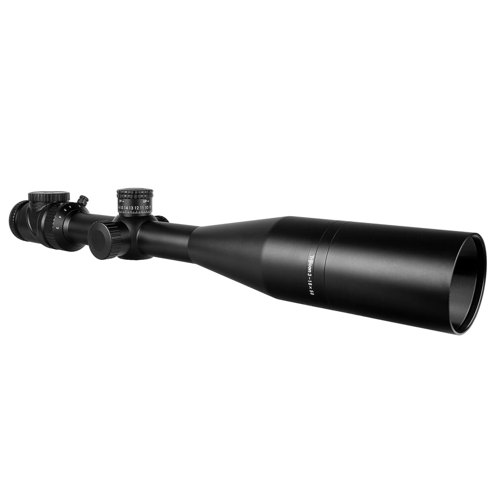 Trijicon AccuPoint 3-18x50 Riflescope w/BAC, Green Triangle Post Reticle, 30mm Satin Black Riflescope 200168