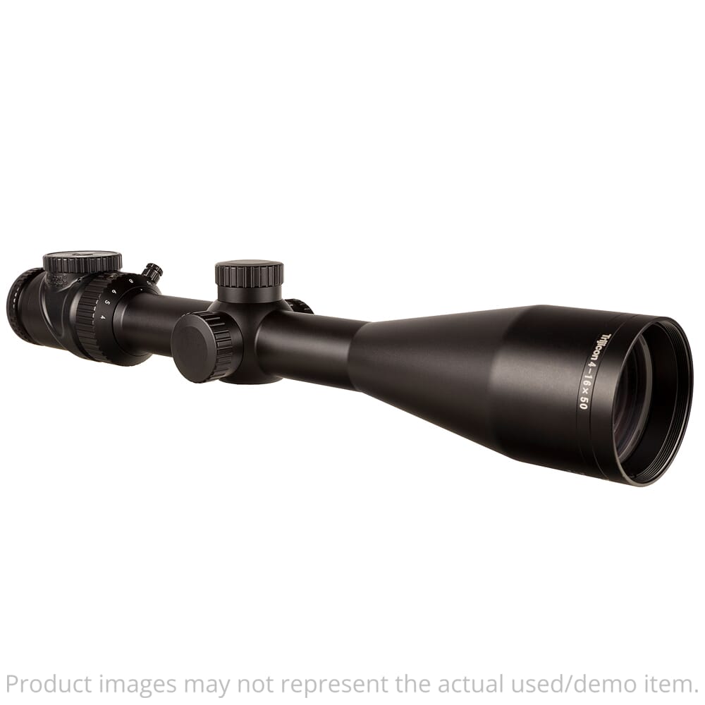 Trijicon USED AccuPoint 4-16x50mm SFP Std Duplex Crosshair w/Green Dot 30mm Satin Blk Riflescope TR31-C-200146 Excellent Condition UA5209