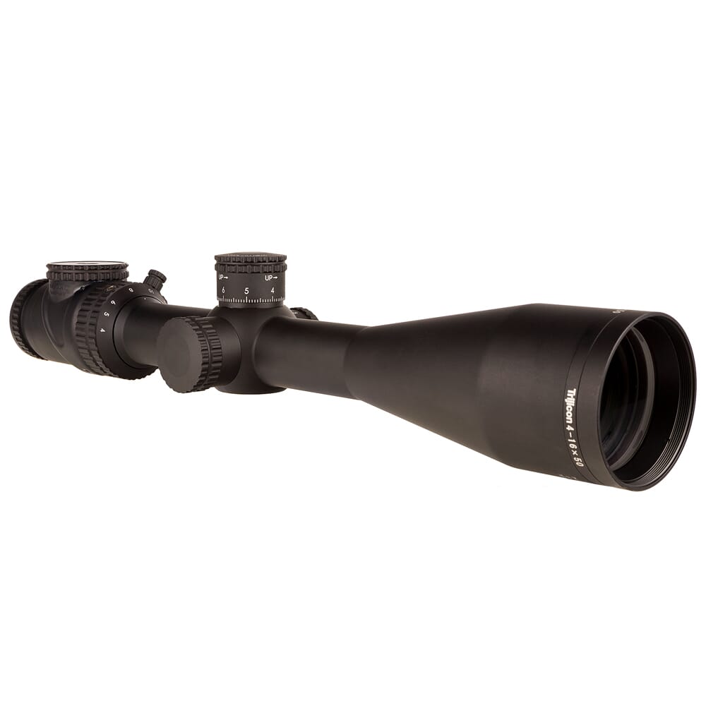 Trijicon AccuPoint 4-16x50 MRAD Ranging Crosshair w/ Green Dot, 30mm, Matte Black Riflescope 200148