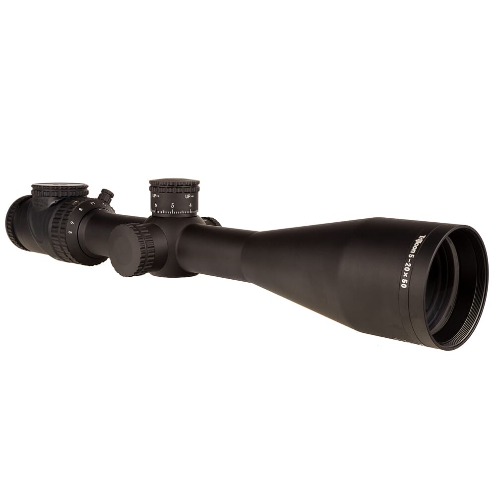 Trijicon AccuPoint 5-20x50 MRAD Ranging Crosshair w/ Green Dot, 30mm, Matte Black Riflescope 200149