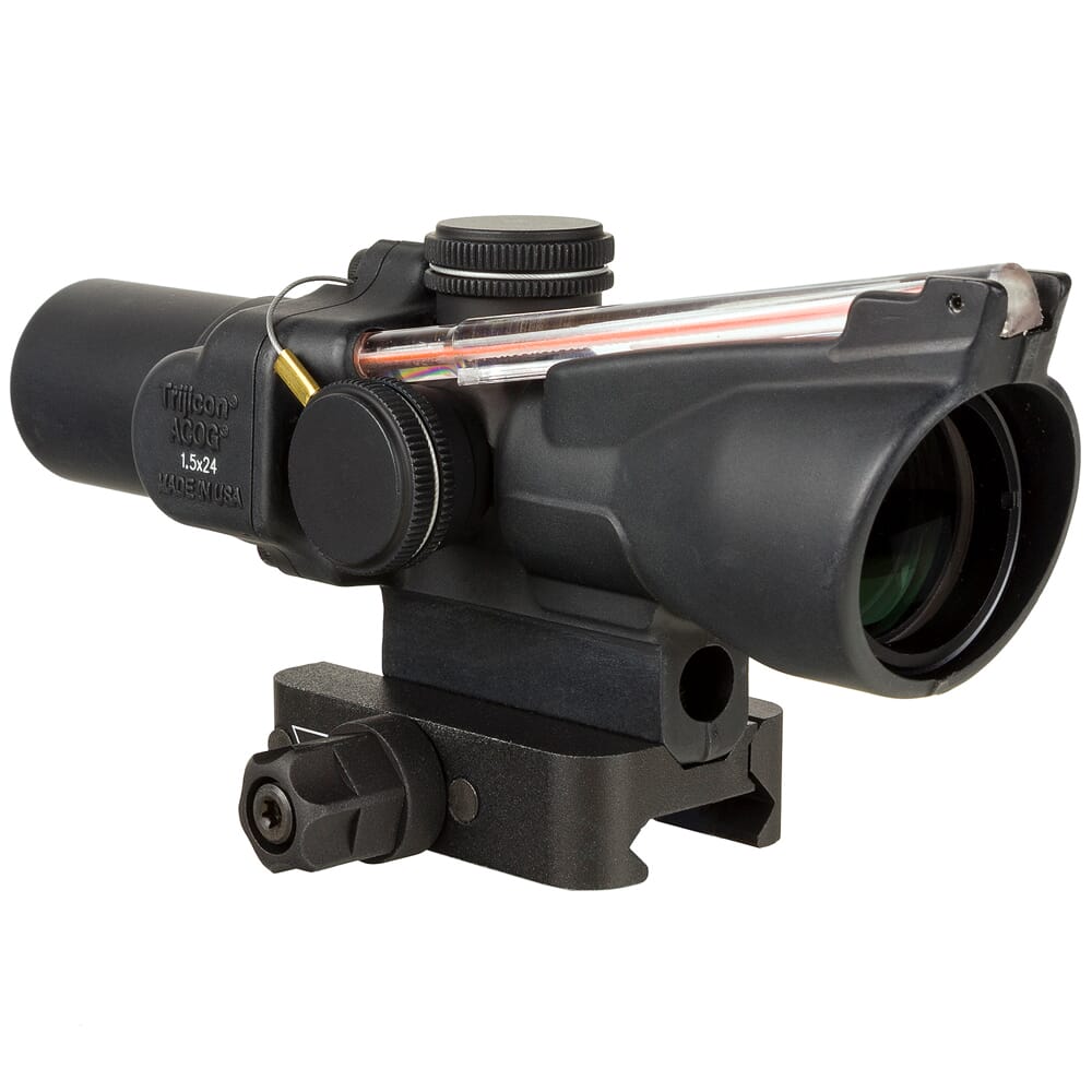 Trijicon ACOG 1.5x24 Dual Illum Red 8 MOA Triangle Compact Riflescope w/Q-LOC Mount TA45-C-400336