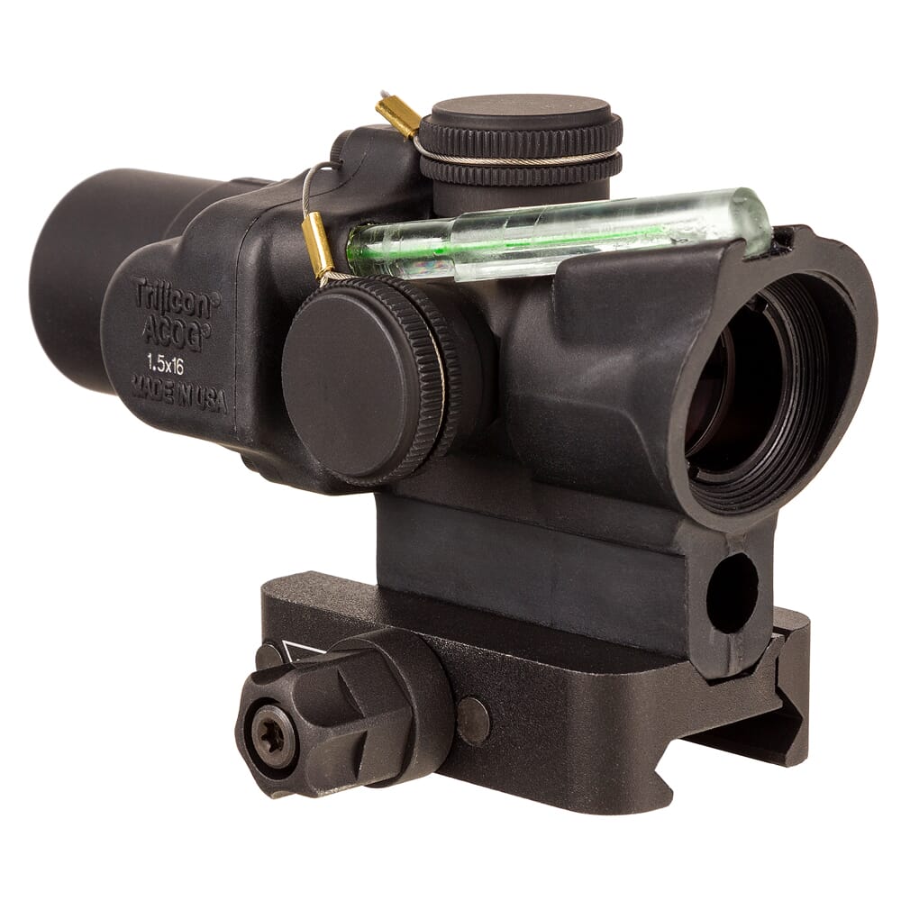 Trijicon ACOG 1.5x16S Dual Illum Green Ring/2 MOA Center Dot Compact Riflescope w/Q-LOC Mount TA44-C-400329