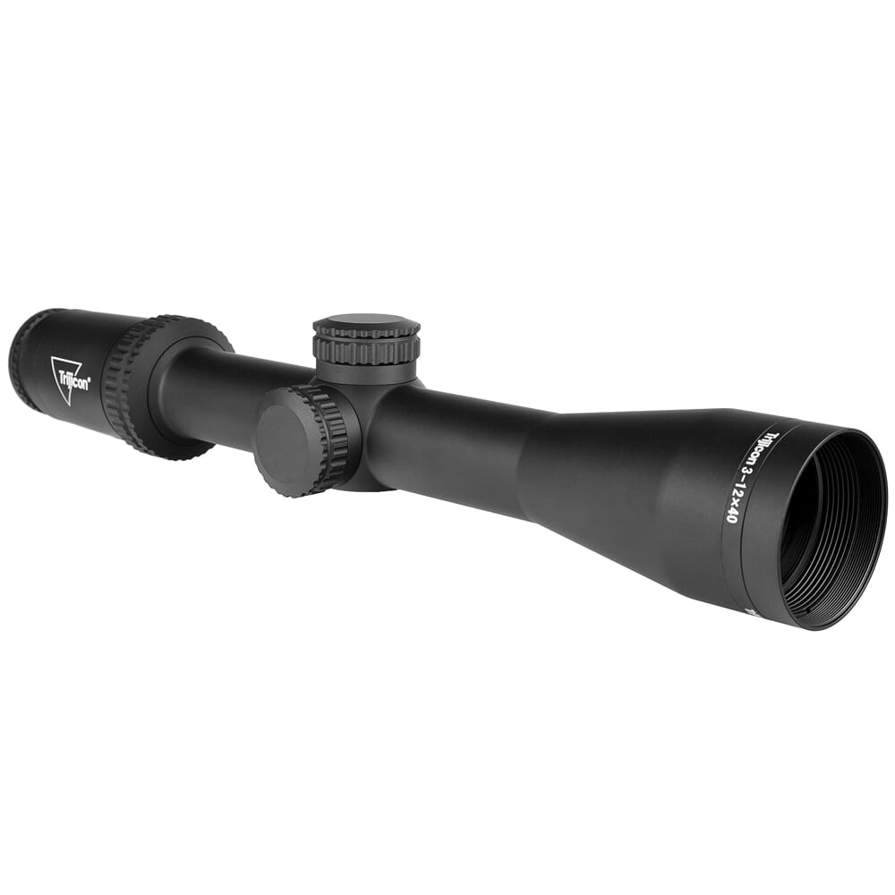 Trijicon Ascent 3-12x40 BDC Target Holds, 30mm, Matte Black Riflescope 2800002