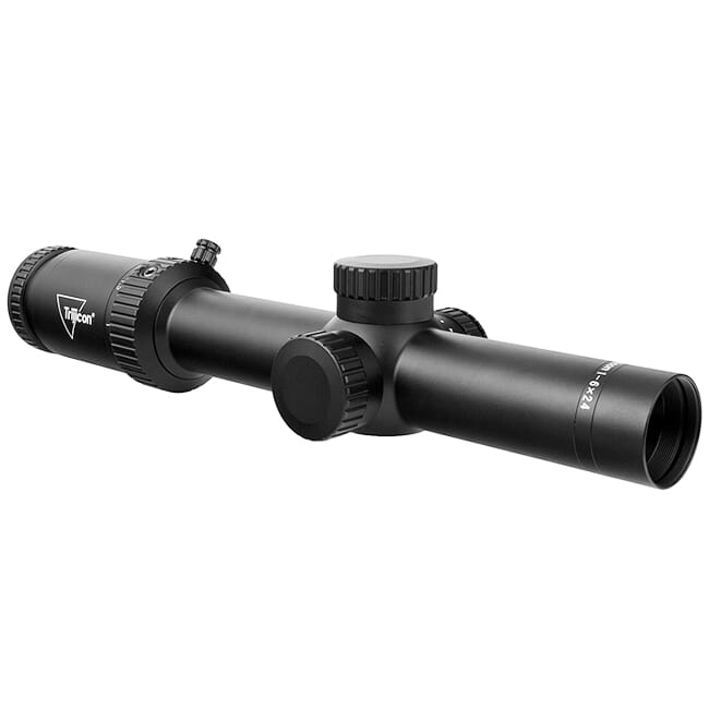 Trijicon Credo HX 1-6x24 FFP w/ Red MOA Segmented Circle, 30mm, Satin Black Riflescope 2900021