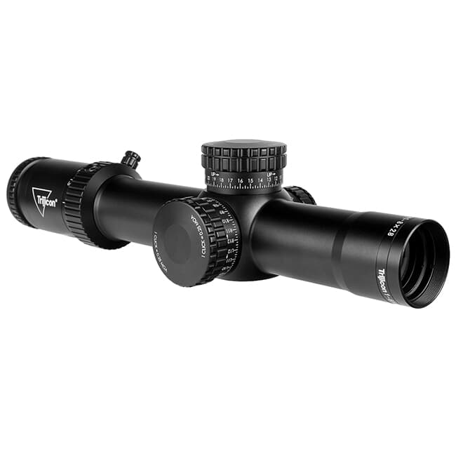 Trijicon Credo HX 1-8x28 FFP w/ Red/Green MOA Segmented Circle, 34mm, Satin Black Riflescope 2900031