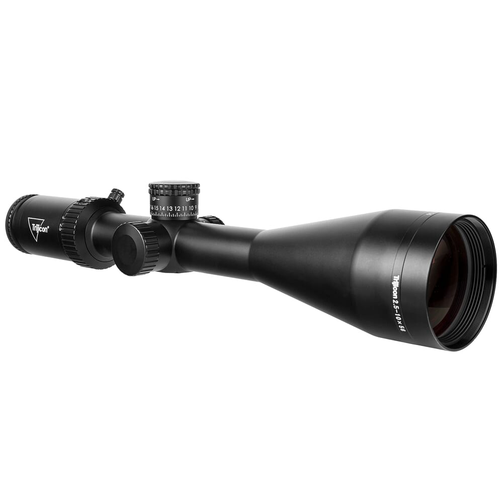 Trijicon Credo HX 2.5-10x56 SFP w/ Red MOA Precision Hunter, 30mm, Satin Black Riflescope 2900027
