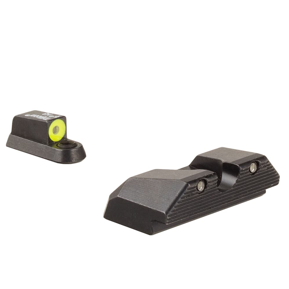 Trijicon HD Yellow Night Sight Set for CZ P-10/P-10C Optics Cut CZ104-C-601093