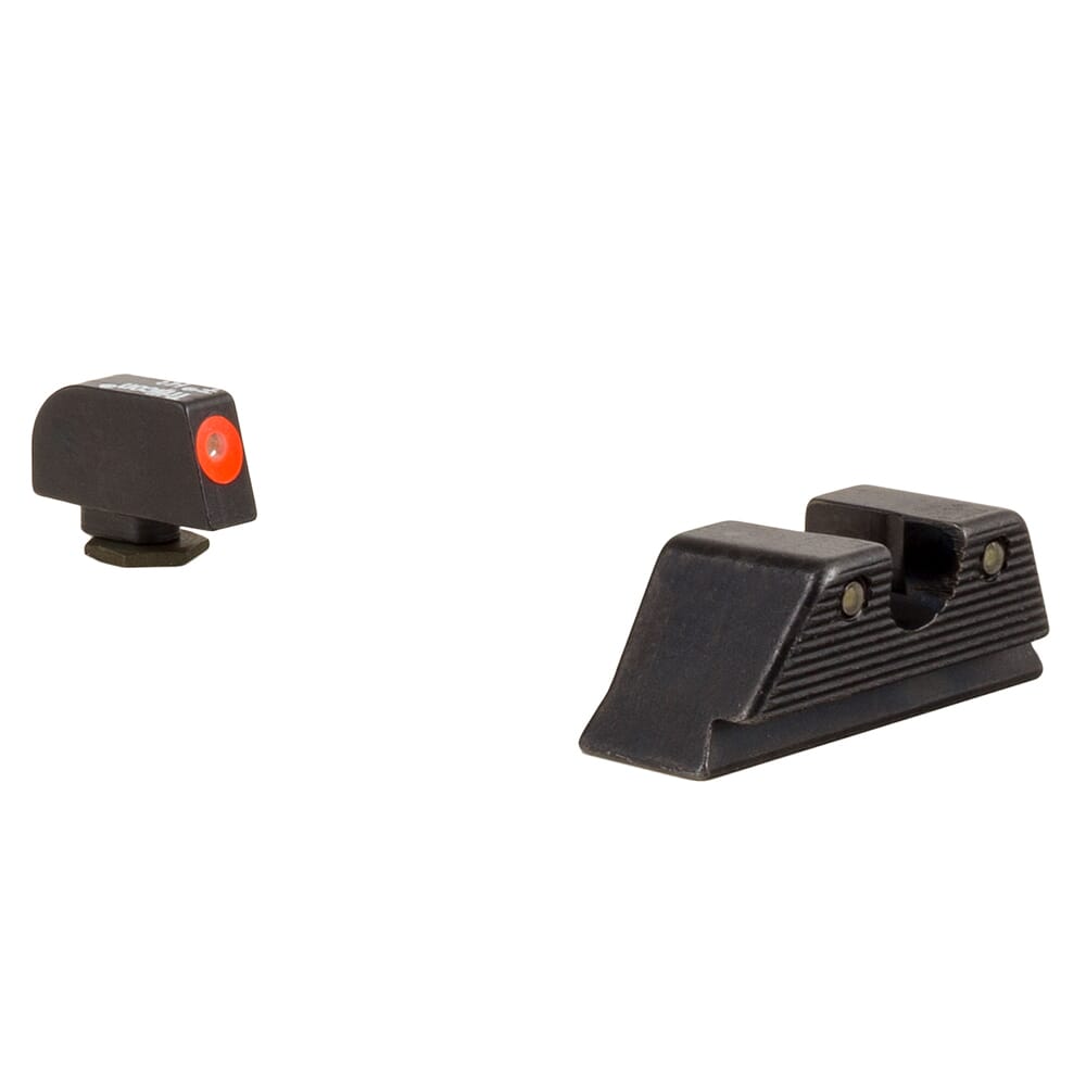 Trijicon HD XR Orange Front/MOS Fit Rear Night Sight Set for Standard Frame Glock Models GL614-C-601092