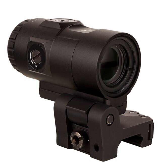 Trijicon 3X Magnifier w/ Adjustable Height Quick Release, Flip to Side Mount MAG-C-2600001